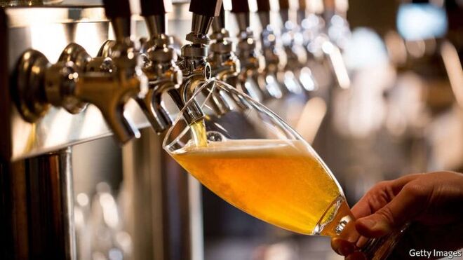 Bira votkadan daha az alkol içerir